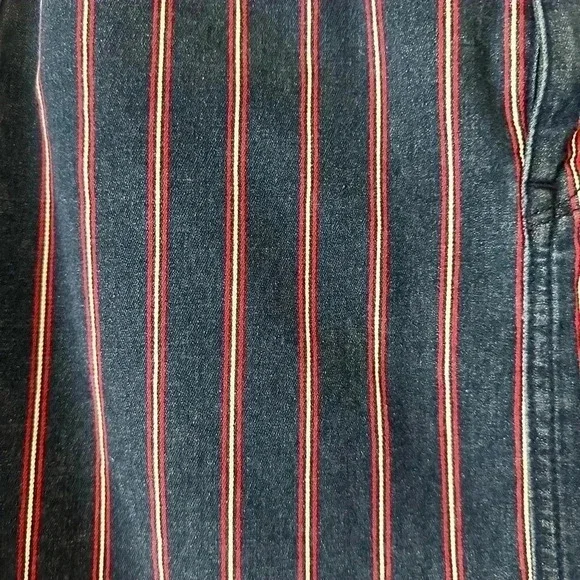 American Eagle Denim Mini Skirt with Stripes - Picture 5 of 5